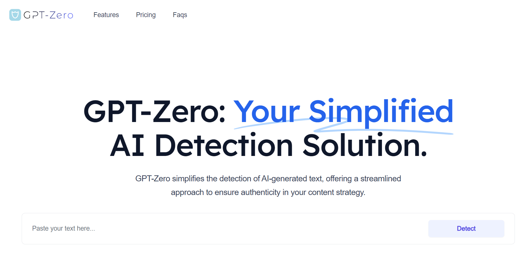 GPT Zero Free AI Content Detector For ChatGPT GPT 4 More